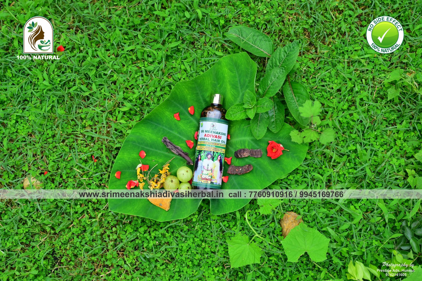Sri Meenakshi Adivasi Herbal Hair Oil
