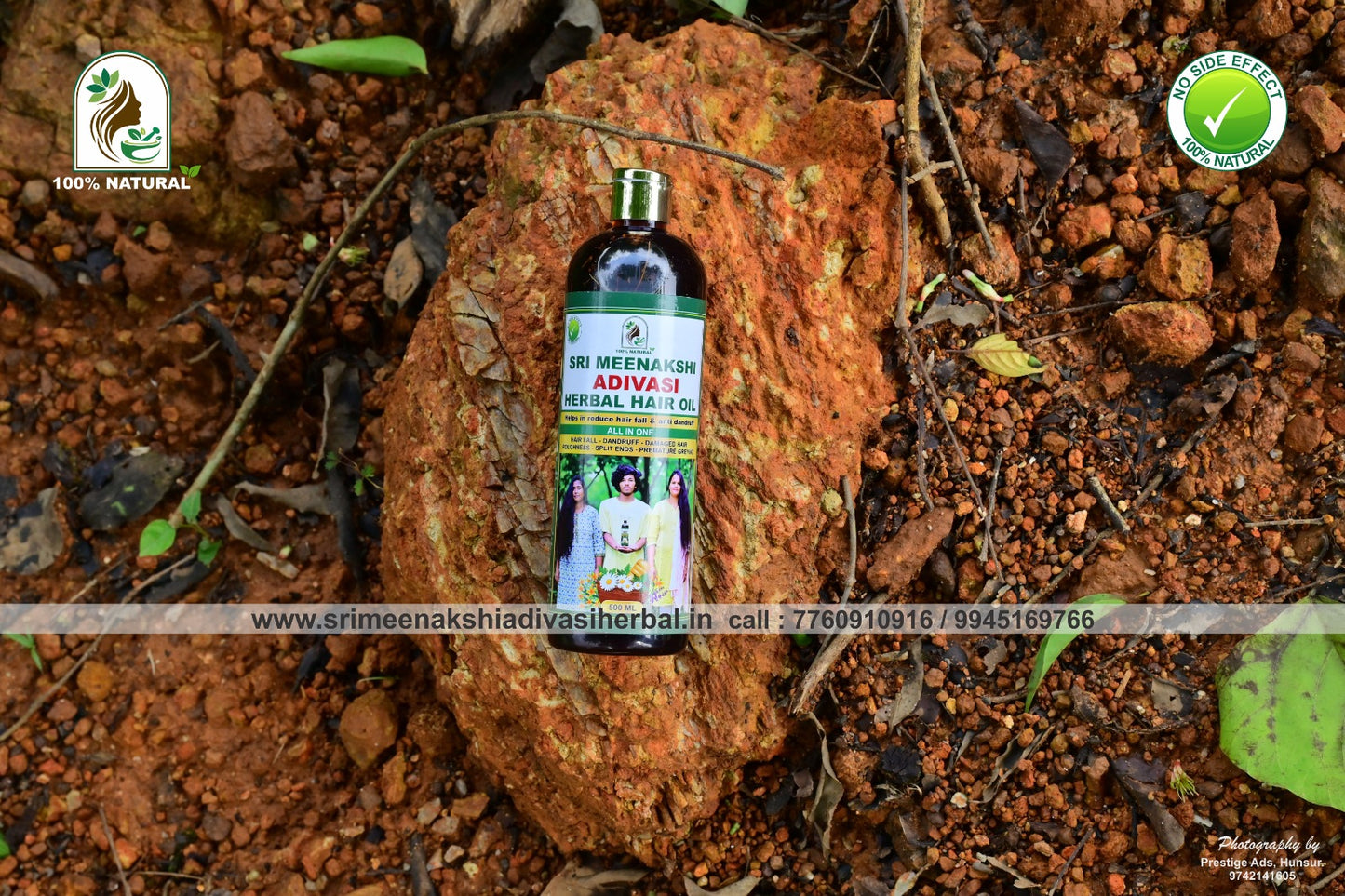 Sri Meenakshi Adivasi Herbal Hair Oil